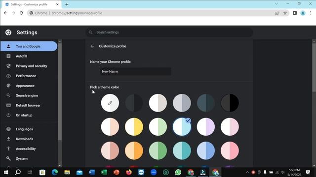 How To Change Color Theme On Google Chrome Browser In Windows смотреть онлайн