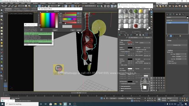 Liquid Animation (simulation) tutorials in Hindi | fluid in 3ds max 2020 and Vray 5 | Atul Rankawat смотреть онлайн