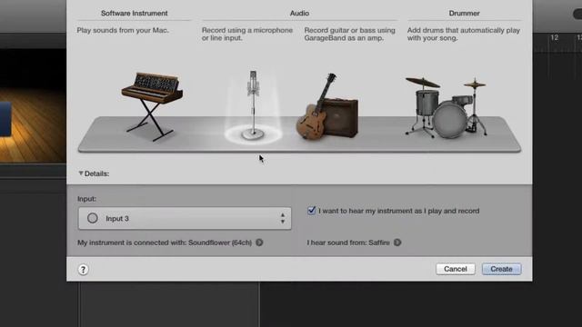 How to record a Skype Interview on 2 tracks using Garageband 10 смотреть онлайн