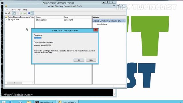 3. Prepare Server 2012 R2 Domain for Server 2016 Domain Controller смотреть онлайн
