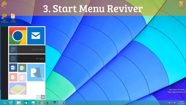 How To Bring Back Start Menu In Windows 8/ Windows 8.1. CIMM Tutorials смотреть онлайн