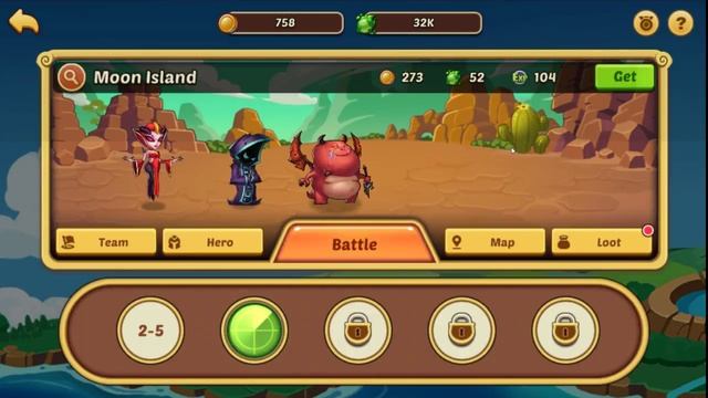 Idle Heroes 01 - Introduction Gameplay - For Android and iOS devices смотреть онлайн