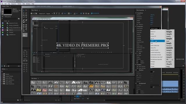 Creating Good Titles in Premiere Pro смотреть онлайн
