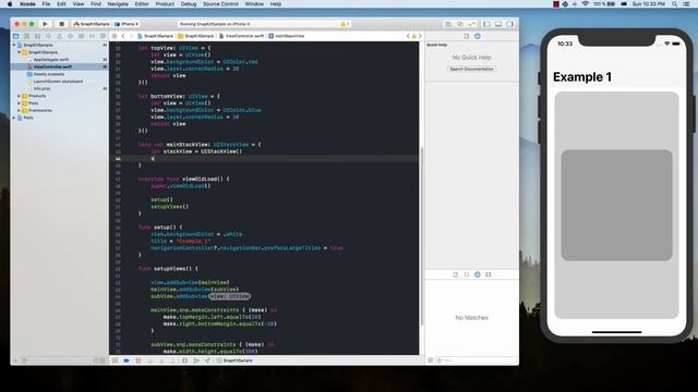 Setting Constraints with SnapKit - How to Set Constraints Programmatically? смотреть онлайн