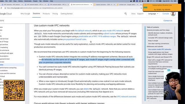 Merancang Virtual Private Cloud di Google Cloud (Best Practices & Referensi Arsitektur) смотреть онлайн