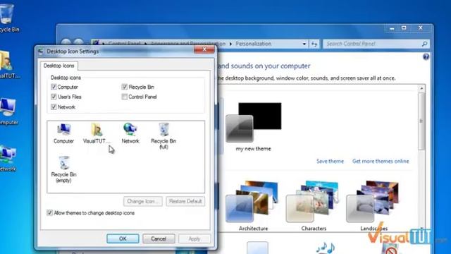 How to Show desktop icons in windows 7 смотреть онлайн