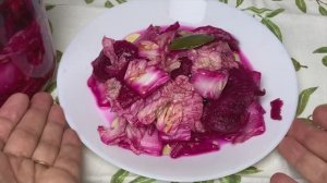 ДОБАВЬТЕ СВЕКЛУ К КАПУСТЕ! Быстрый рецепт Маринованной КАПУСТЫ Пелюстка! Нереально вкусно!