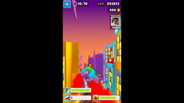 Subway Surfers: Las Vegas, Wild "Wednesday" Teleporter Time! Game Play смотреть онлайн