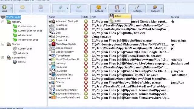 Selectively Disable Startup Programs in Windows - Tekzilla Daily Tip смотреть онлайн