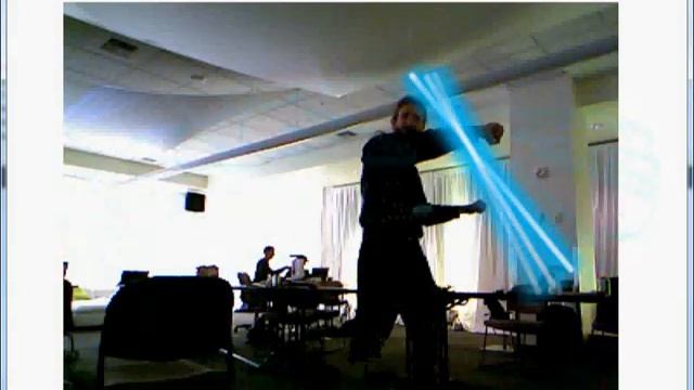 Kinect Lightsaber using Microsoft Kinect for Windows SDK смотреть онлайн