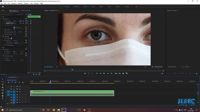 Eye zoom transition | premiere pro | Jason copy | Easy tutorial смотреть онлайн