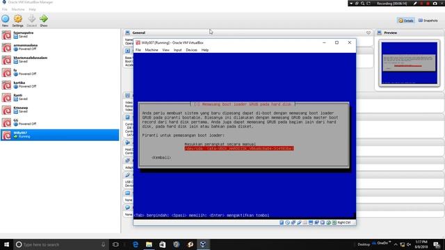 Cara menginstal Linux Debian pada Virtual Box смотреть онлайн