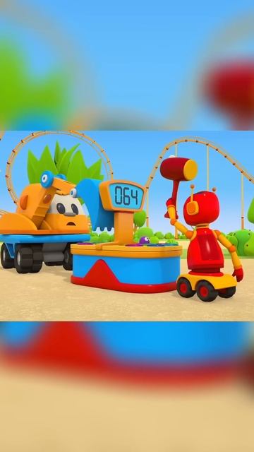 Лева с Леей придумали новую игру Мультики про машинки для детей #весело #мультик смотреть онлайн