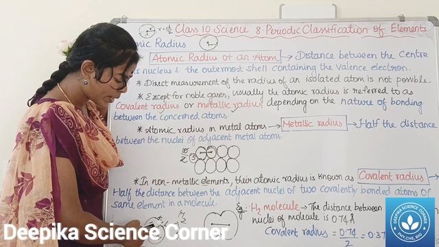 Periodic Trends in Properties 1.Atomic Radius| Class 10 Science Term 1 Unit 8 смотреть онлайн