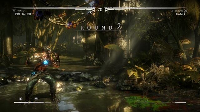 Mortal Kombat X - Predator vs. Kano + Skinned Alive Brutality | PS4 Gameplay смотреть онлайн