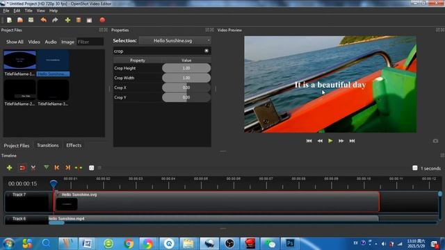 How to add texts in Openshot Video Editor смотреть онлайн