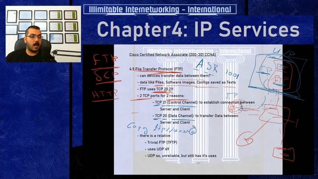55 - CCNA 200-301 - CH4: FTP Concept, TCP Ports, Channels, TFTP смотреть онлайн