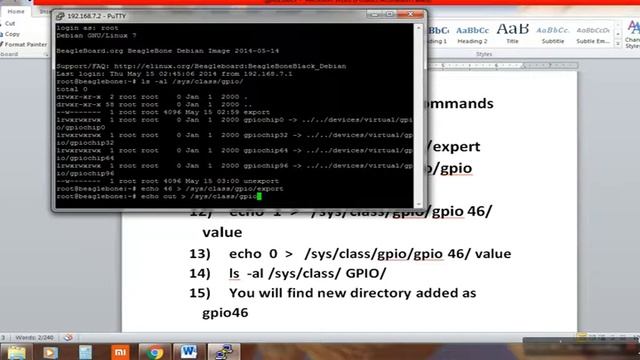GPIO programming of beagle bone in kernel mode for LED смотреть онлайн