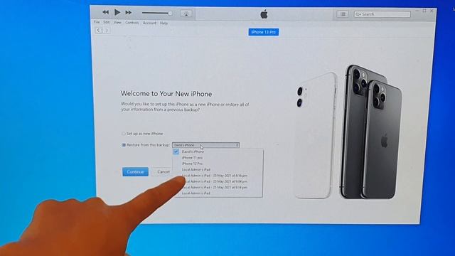 iPhone 13/13 Pro: How to Setup and Restore Data From iTunes Backup смотреть онлайн