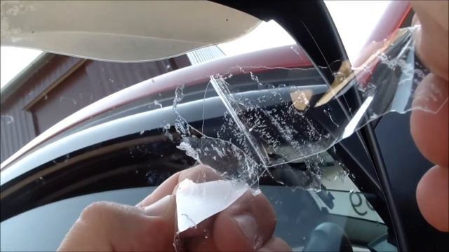 Удаление плёнки антидождь. смотреть онлайн