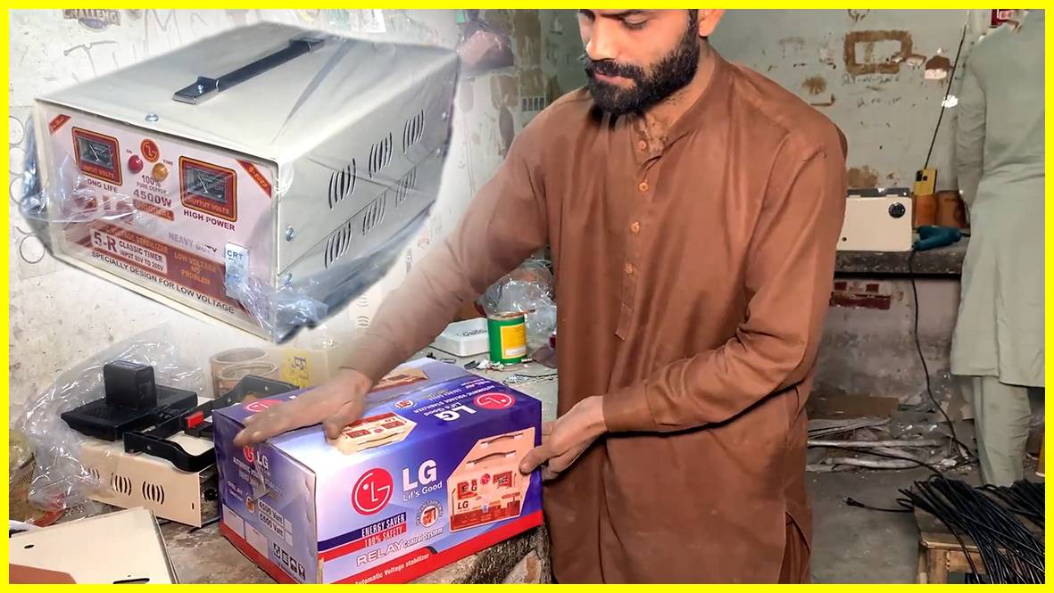 Стабилизатор напряжения из мусора, как это делают в Пакистане! смотреть онлайн