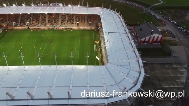 Zagłębie Lubin z drona 2016 смотреть онлайн