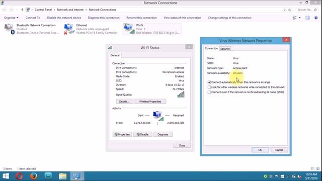 How to Show Wifi Key in Windows 7 8 10 2016 смотреть онлайн