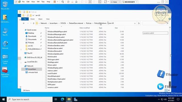 5-Create Group Policy Central Store Location&Copy GP Templates To It &Create AD Users &OUs by PS(AR смотреть онлайн