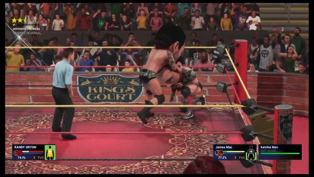 WWE2k19 Rebellion Wrestling: James Mac vs. Randy Orton смотреть онлайн