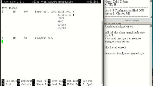 Lab 6.5 Configure Bind DNS Server in Chroot Jail смотреть онлайн