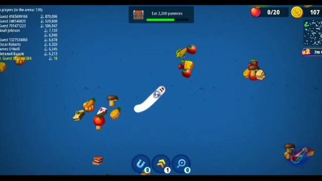 Worms Zone .io Gameplay Walkthrough [iOS/Android Games] # Snake Game # Gaming Zone смотреть онлайн