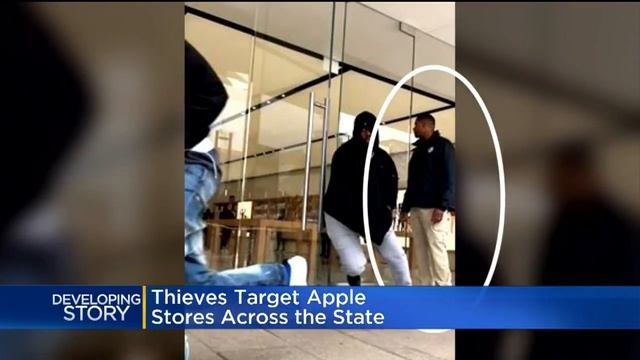 Apple Stores Across California Continue To Be Hit By Robbers смотреть онлайн