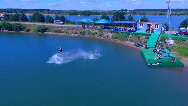 Турнир по вейкбордингу на Острове Дракино 2015 смотреть онлайн