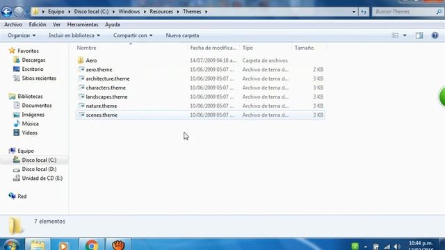 como descargar e instalar un tema para windows 7 смотреть онлайн