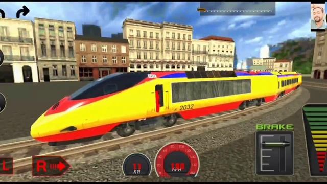 Indian city train driver simulator - new train driver 2022 - Android gameplay - BeamBN King games смотреть онлайн