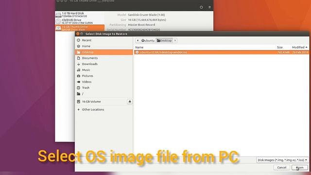 how to make bootable pen drive using Ubuntu смотреть онлайн