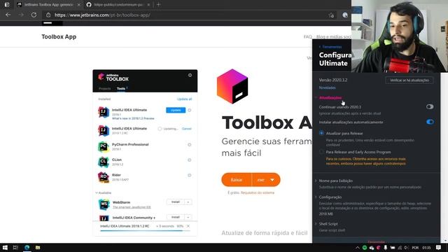 JetBrains ToolBox - Gerenciando suas IDE's e Projetos смотреть онлайн