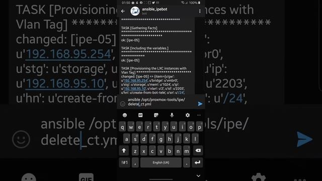 [Demo] Delete Container with Bash bot & Ansible-playbook смотреть онлайн
