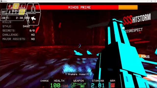 Ultrakill - Minos Prime P-Rank [Violent] смотреть онлайн