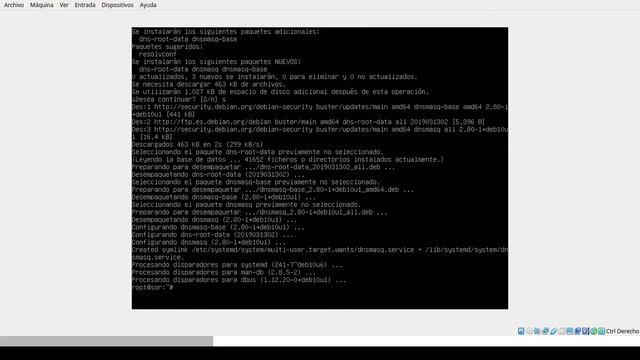 Servidor DHCP y DNS con DNSMASQ смотреть онлайн