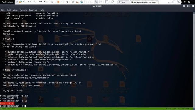 Linux Hacking(diff, Bashrc, SETUID, Netcat) | Bandit OverTheWire Levels(18-21) смотреть онлайн