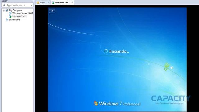 Curso Windows Server 2008 - Instalación de Windows 7 Profesional - Lección 7/10 - CAPACITY смотреть онлайн