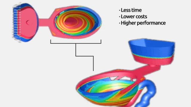 Gravity Driven Flushing Toilet Simulation using ANSYS Fluent смотреть онлайн