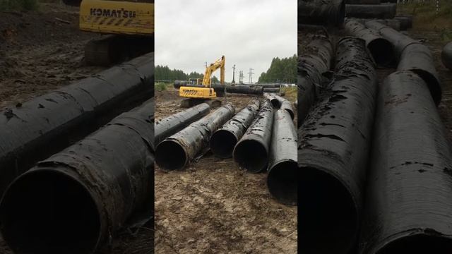 Складируют трубу 1200 смотреть онлайн