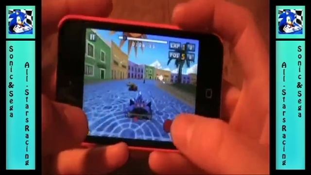 iPod touch App Review: Sonic & Sega All-Stars Racing (Mario Kart 2?) смотреть онлайн