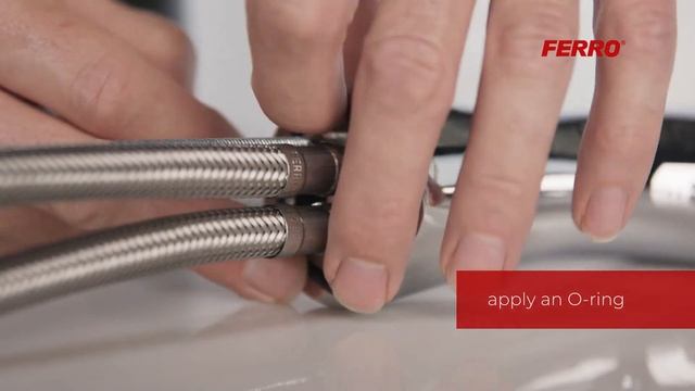 Mixer's installation on two screws and semicircle | BAQ2 Model | FERRO GROUP смотреть онлайн