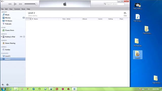 Using iTunes to Transfer files to an iOS Device смотреть онлайн