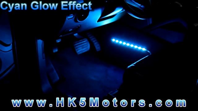 7 Color 4x 12" Strips SMD LED Underdash, Seat, Wheel Well Kit смотреть онлайн