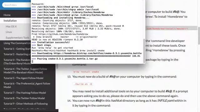 Installation - Mac OS X смотреть онлайн