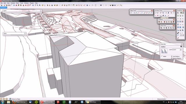 Architect Tools - Project Down and Move to Plane смотреть онлайн